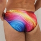 Unicorn Rainbow swim trunks
