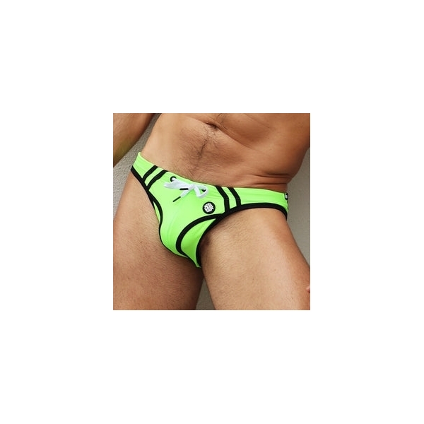 Slip da bagno Expose Verde neon