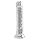 Senza borsetta Dildo Diamante 20 x 4 cm Trasparente