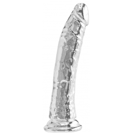 Consolador sin monedero Diamond Dick 23 x 4,5cm Transparente