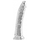 Dildo sem bolsa Diamond Dick 23 x 4,5cm Transparente