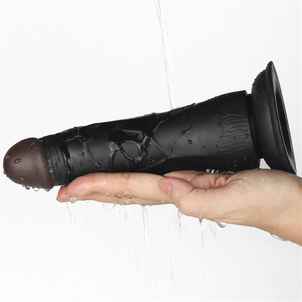 Dildo para cinto Easy Strap-On 17,5 x 5 cm Castanho