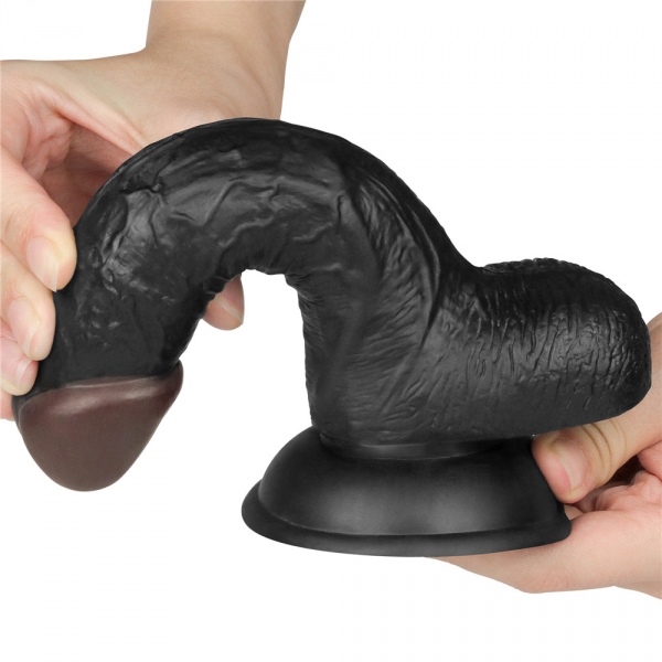 Dildo com cinto Easy Strap-On 12 x 3,7 cm Castanho