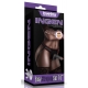 Gode ceinture Easy Strap-On 12 x 3.7 cm Marron