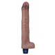 Softee Vibe 21 x 4cm Vibrierender Dildo Braun