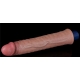 Consolador vibrador Softee Wizz 21 x 4 cm Marrón