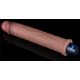 Consolador vibrador Softee Wizz 21 x 4 cm Marrón