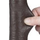 Dildo Skin Deslizante 17 x 3,5cm Preto