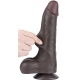 Sliding Skin Dildo 16 x 4,2 cm Zwart