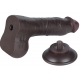 Dildo Skin Deslizante 14,5 x 4cm Preto