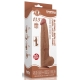 Dildo a pelle scorrevole 26 x 6 cm marrone