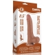 Dildo Skin Deslizante 16 x 4,2cm Castanho