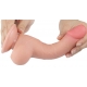 Dildo con borsetta scorrevole 13 x 3,8 cm