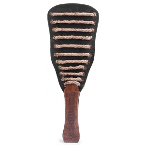 LuxuryFantasy Heavy Metal Iron Paddle Spanking REAL LEATHER