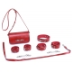 Kit SM Flavia 4 Pieces Red