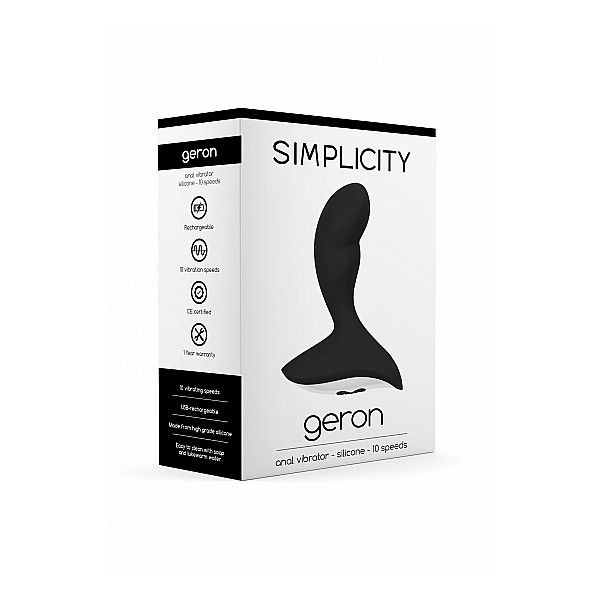 Stimulateur de prostate vibrant Geron Simplicity