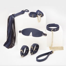 LuxuryFantasy Kit SM 5 Pièces Sex Navy Bleu