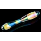 Glass Dildo Double Delight 22 x 3.6cm Transparent