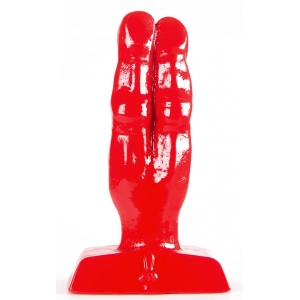 Zizi XXX Plug Zizi Double Finger Fuck 10 x 4 cm Red