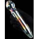 Prism Glass Dildo 18 x 3.7cm Transparent