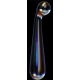 Glass dildo Alluring Arc 15 x 3.5cm