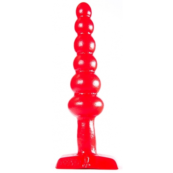 Plug Zizi Tease 14 x 4 cm Rosso