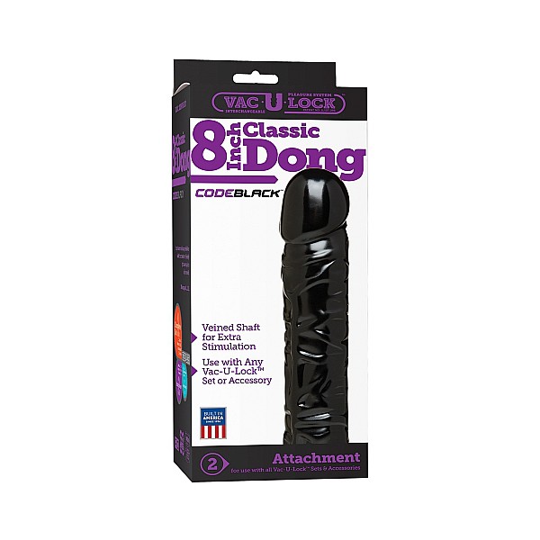 Dildo Vac-U-Lock Classic Dong 19 cm