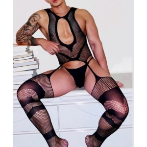 NoGenderWear Elastic Stockings Fishnet Stockings