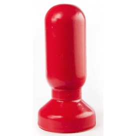 Plug anal ZIZI SHALLOW 10.5 x 5 cm Rouge