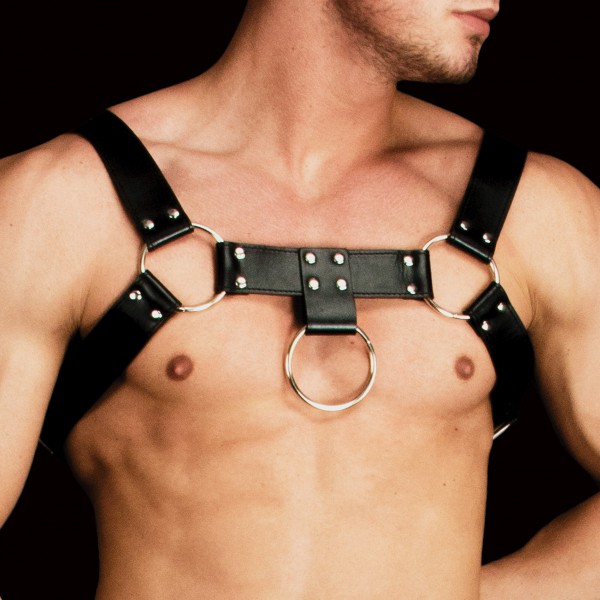 Costas Adjustable Leatherette Harness