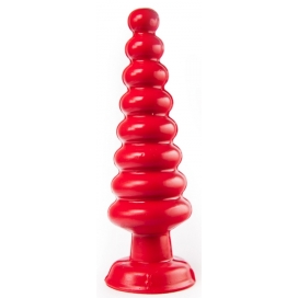 Zizi XXX Plug anal ZIZI TREE 18 x 6.5 cm Rouge