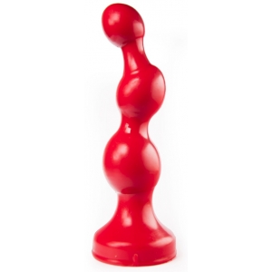 Zizi XXX Plug anal ZIZI TWIST 17 x 4.5 cm Rouge