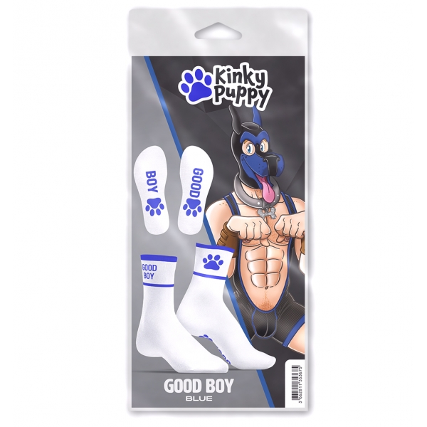 Calzini Good Boy Bianco-Blu