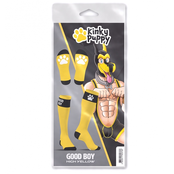 Big Good Boy Yellow High Socks
