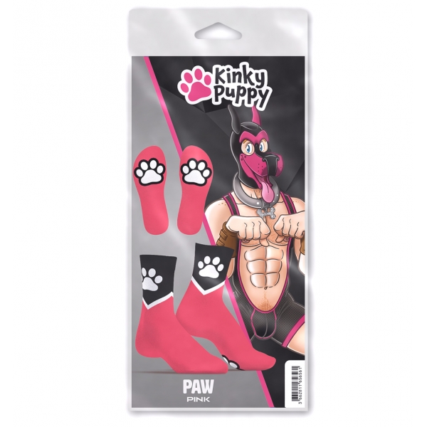 Calze Paw Kinky Puppy Roses