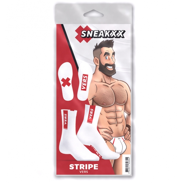 Stripe Vers SneakXX socks