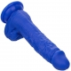 Vibrating dildo Admiral 14 x 3.7 cm Blue