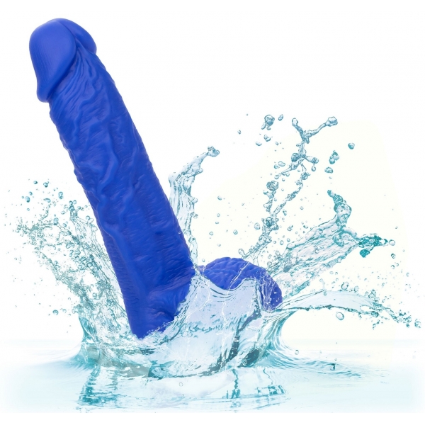 Consolador vibrador Admiral 14 x 3,7 cm Azul