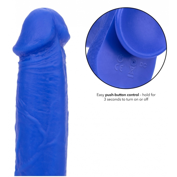 Vibrierender Dildo Captain 16 x 4 cm Blau