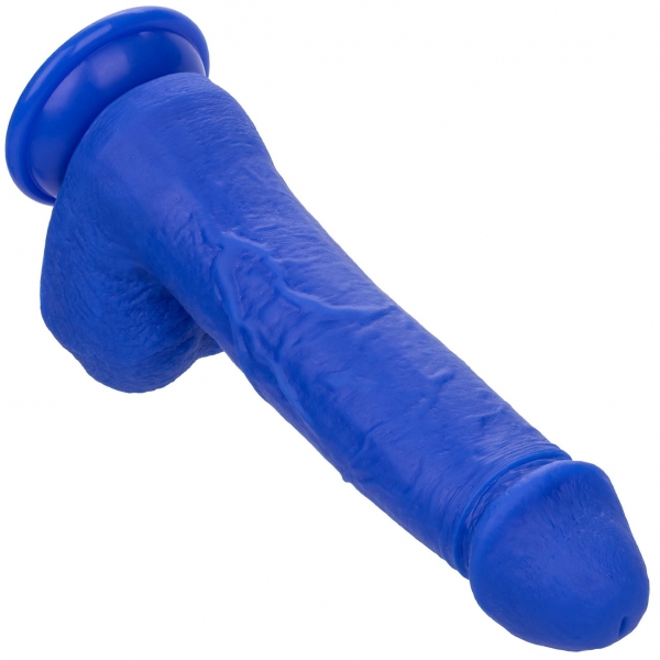 Kapitein vibrerende dildo 16 x 4 cm Blauw