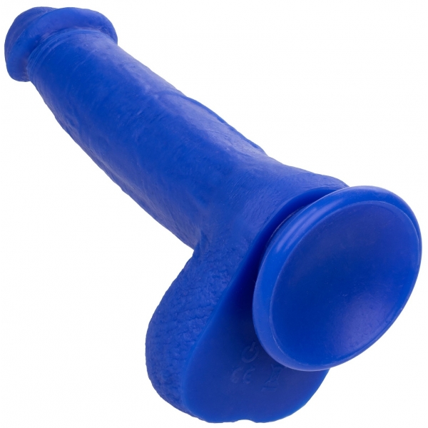 Dildo vibrante Captain 16 x 4 cm Blu