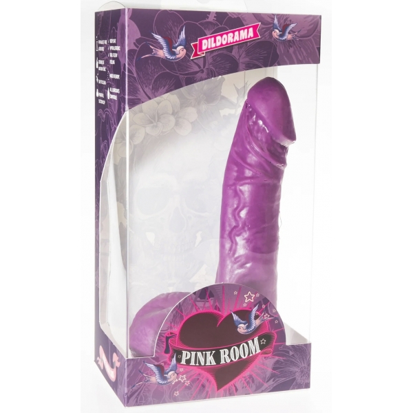 Dildo P05 Brett 15 x 4.5 cm Purple