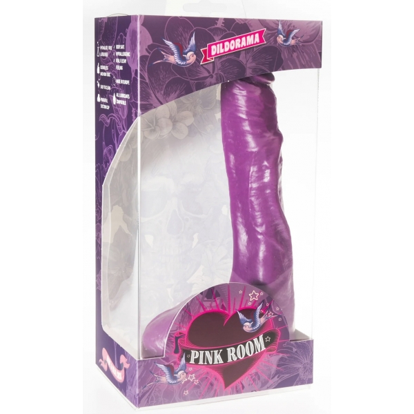 Dildo P09 Ethan 18 x 4,5 cm Paars