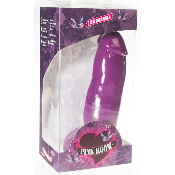 Gode réaliste P13 DEAN 16 x 6.2 cm Violet