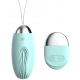 Wholy cordless vibrating egg 8 x 3.2 cm Turquoise