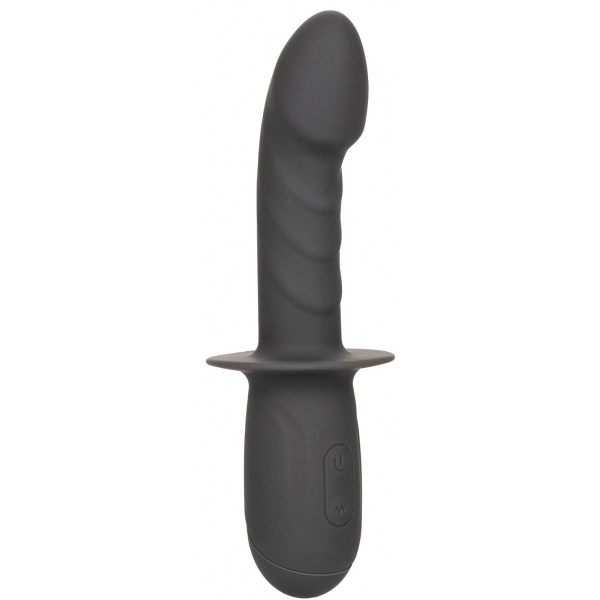 Dildo vibrante Ramrod con impugnatura rotante 11 x 3,2 cm