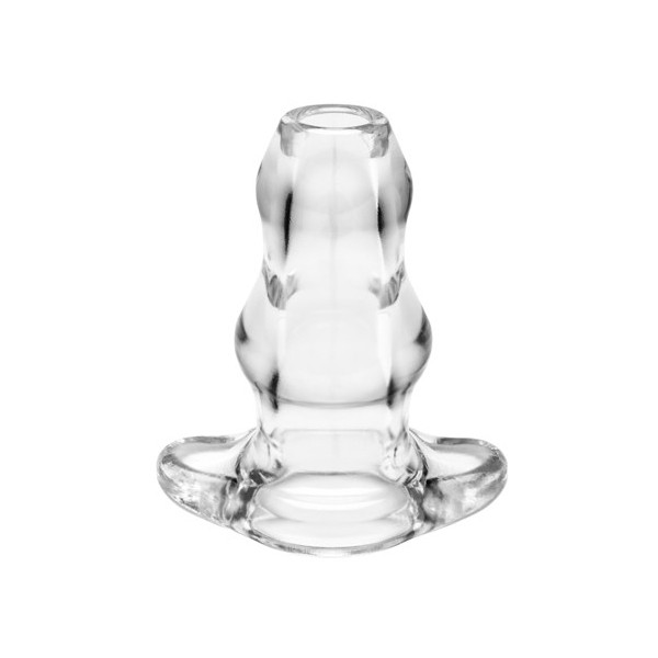 Double Tunnel Plug Clear Extra-Large 14 x 8.3 cm