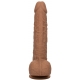 Fuck Squirting Vibrating Dildo 17 x 4.2cm Brown