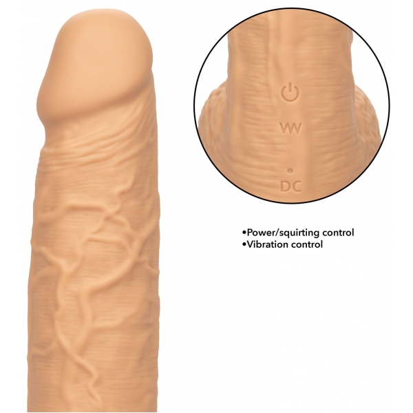 Dildo Vibratório Fuck Squirting 17 x 4,2cm