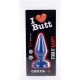 Plug Classic S I Love Butt 11 x 4,3 cm Azul